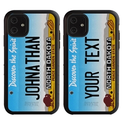 
Personalized License Plate Case for iPhone 11 – North Dakota