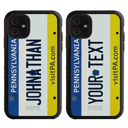 
Personalized License Plate Case for iPhone 11 – Hybrid Pennsylvania