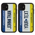 Personalized License Plate Case for iPhone 11 – Hybrid Pennsylvania
