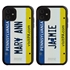 Personalized License Plate Case for iPhone 11 – Hybrid Pennsylvania
