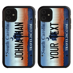 
Personalized License Plate Case for iPhone 11 – Hybrid South Carolina
