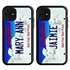 Personalized License Plate Case for iPhone 11 – Hybrid South Dakota
