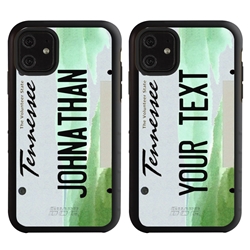 
Personalized License Plate Case for iPhone 11 – Hybrid Tennessee