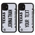 Personalized License Plate Case for iPhone 11 – Texas
