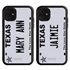 Personalized License Plate Case for iPhone 11 – Hybrid Texas

