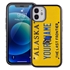 Personalized License Plate Case for iPhone 12 Mini – Alaska
