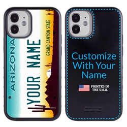 
Personalized License Plate Case for iPhone 12 Mini – Arizona