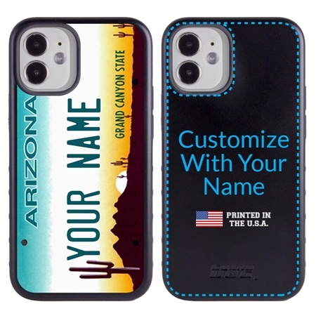 Personalized License Plate Case for iPhone 12 Mini – Arizona
