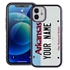 Personalized License Plate Case for iPhone 12 Mini – Arkansas
