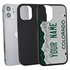 Personalized License Plate Case for iPhone 12 Mini – Hybrid Colorado
