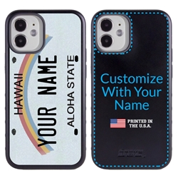
Personalized License Plate Case for iPhone 12 Mini – Hybrid Hawaii