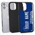 Personalized License Plate Case for iPhone 12 Mini – Hybrid Indiana

