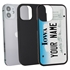 Personalized License Plate Case for iPhone 12 Mini – Hybrid Iowa
