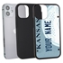 Personalized License Plate Case for iPhone 12 Mini – Hybrid Kansas
