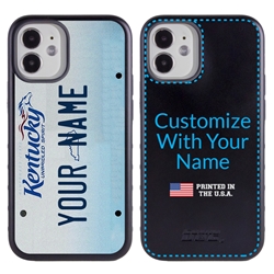 
Personalized License Plate Case for iPhone 12 Mini – Hybrid Kentucky