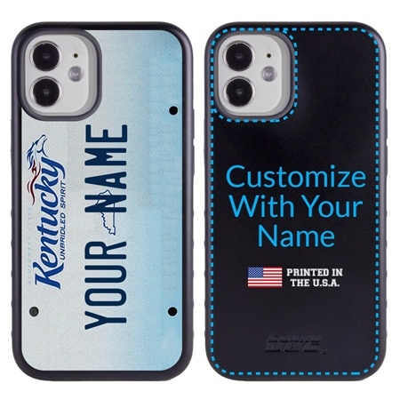 Personalized License Plate Case for iPhone 12 Mini – Kentucky
