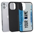 Personalized License Plate Case for iPhone 12 Mini – Hybrid Minnesota
