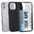 Personalized License Plate Case for iPhone 12 Mini – Hybrid Montana
