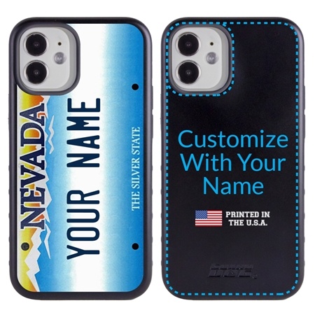 Personalized License Plate Case for iPhone 12 Mini – Nevada
