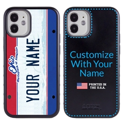 
Personalized License Plate Case for iPhone 12 Mini – Hybrid Ohio