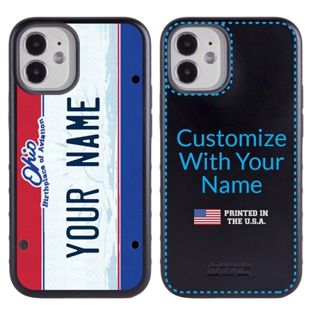 Personalized License Plate Case for iPhone 12 Mini – Hybrid Ohio
