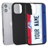 Personalized License Plate Case for iPhone 12 Mini – Hybrid Ohio
