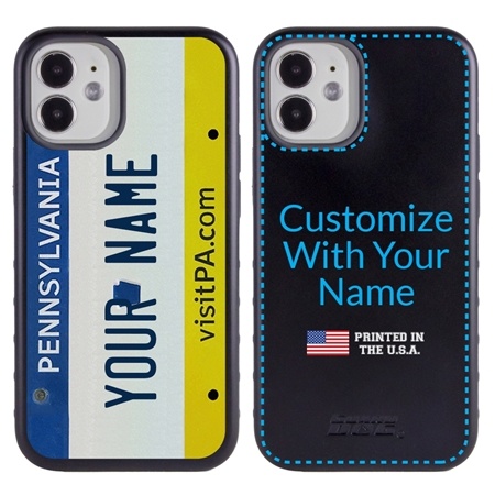 Personalized License Plate Case for iPhone 12 Mini – Pennsylvania
