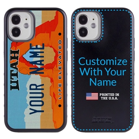 Personalized License Plate Case for iPhone 12 Mini – Utah
