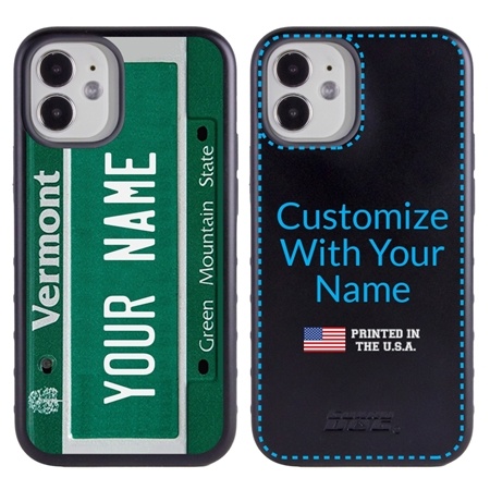 Personalized License Plate Case for iPhone 12 Mini – Vermont
