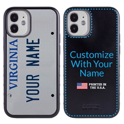 
Personalized License Plate Case for iPhone 12 Mini – Virginia