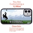 Personalized License Plate Case for iPhone 12 Mini – Wyoming
