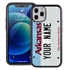 Personalized License Plate Case for iPhone 12 Pro Max – Hybrid Arkansas
