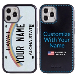
Personalized License Plate Case for iPhone 12 Pro Max – Hybrid Hawaii