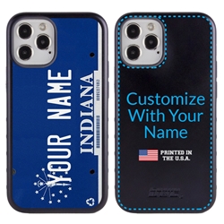 
Personalized License Plate Case for iPhone 12 Pro Max – Indiana
