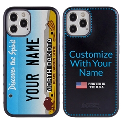 
Personalized License Plate Case for iPhone 12 Pro Max – North Dakota