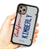 Personalized License Plate Case for iPhone 11 Pro – Hybrid California
