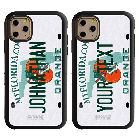 Personalized License Plate Case for iPhone 11 Pro – Hybrid Florida
