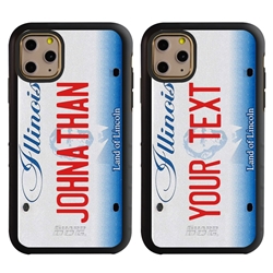 
Personalized License Plate Case for iPhone 11 Pro – Illinois