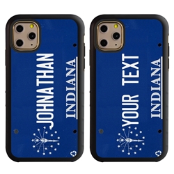 
Personalized License Plate Case for iPhone 11 Pro – Indiana