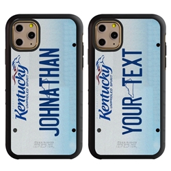 
Personalized License Plate Case for iPhone 11 Pro – Hybrid Kentucky