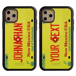 
Personalized License Plate Case for iPhone 11 Pro – Hybrid New Mexico