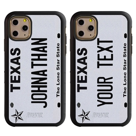 Personalized License Plate Case for iPhone 11 Pro – Texas
