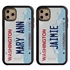 Personalized License Plate Case for iPhone 11 Pro – Hybrid Washington
