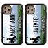 Personalized License Plate Case for iPhone 11 Pro – Hybrid Wyoming
