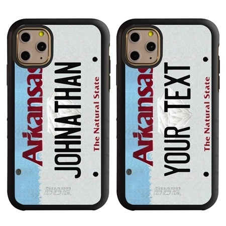 Personalized License Plate Case for iPhone 11 Pro Max – Arkansas

