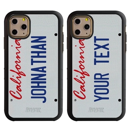 Personalized License Plate Case for iPhone 11 Pro Max – California
