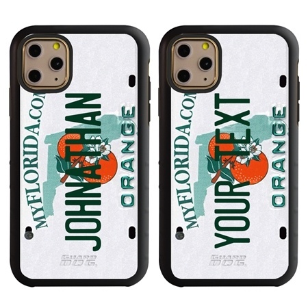 Personalized License Plate Case for iPhone 11 Pro Max – Hybrid Florida
