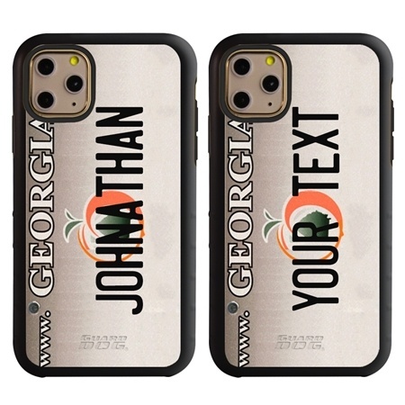 Personalized License Plate Case for iPhone 11 Pro Max – Georgia
