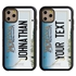 Personalized License Plate Case for iPhone 11 Pro Max – Hybrid Montana

