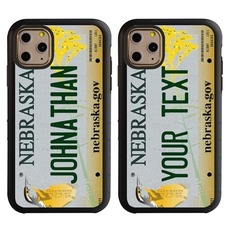 Personalized License Plate Case for iPhone 11 Pro Max – Nebraska
